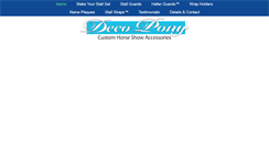 Desktop Screenshot of decopony.com